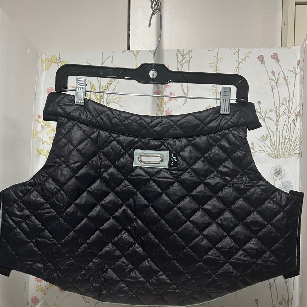 Quilted Black Dog Jacket